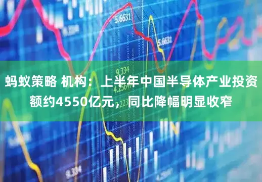蚂蚁策略 机构：上半年中国半导体产业投资额约4550亿元，同比降幅明显收窄